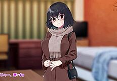 A literature student and her professor in a steamy anime porn video