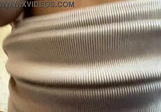 Hot homemade video of big tits bouncing during sex