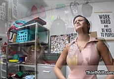 Big tit amateur gets pissing and hidden cam action