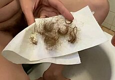 Big clitoris and hairy vagina: amateur compilation