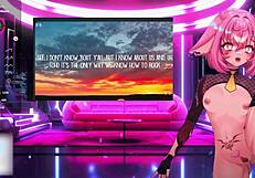 Making love to a singing VTuber who performs just for you