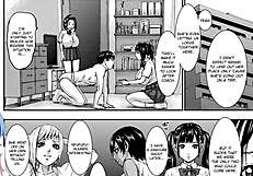 Japanese dating simulation game with ecchi elements and big-boobed girls