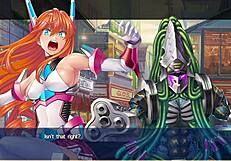 Seigi no henshin: Heroine's transformation in a gangbang scene English subtitles