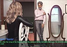 Stepmother’s seduction in anime-style porn video