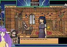 Hermione’s witch training continues in this anime porn