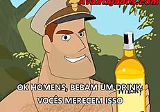 Brazilian gay comics and hardcore sex scenes in the military
