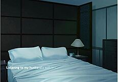 Watching a girl masturbate in a Japanese-style visual novel