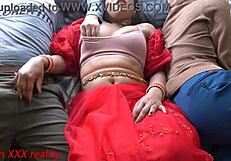 Step mother and step son in XXX Indian scene in Hindi
