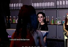 Public display of sin: Milf’s naughty dancing and rough sex in Tales from the Deep Eve ep 6