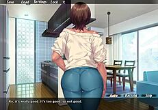 Caught up in the passion of a forbidden kitchen affair with my stepmother’s friend