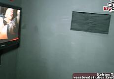 Swinger club action with a German housewife and her big ass