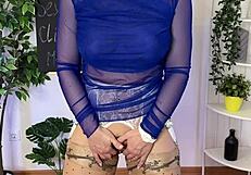 Beautiful woman in her prime, glasses and all, explains the clitoris in a very seductive manner