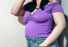 Nicole tempting before overeating