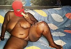 Big cock lover BBW enjoys nature with her gardener