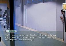 Visual novel adventure with interactive gameplay on PC
