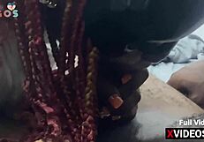 step sister searches for charger, catches step brother masturbating, then bangs him hard full on red