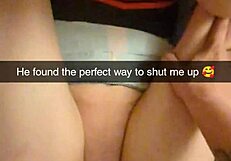 Cheating girlfriend gets humiliated and creampied on Snapchat