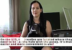Mistress Anna's Xspacecup review and slave milk extraction