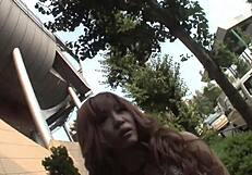 Sarina Tsubaki's public blowjob in a very explicit video