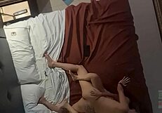 Hotwife in action: Petite milf gets pounded by hung stud