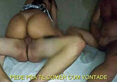Old husband shares his wife with a friend for sex
