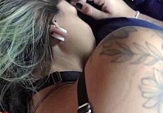 Beautiful brunette gets big cock on Valentine’s day