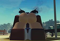 Roblox collaboration results in some hot camping sex
