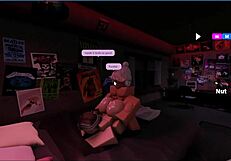 Roblox player's big dick adventure in sex video