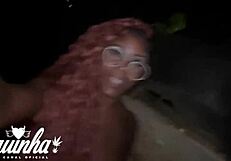 Naughty teen gets her ass pounded in a haunted house