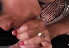 Hot woman Maxine X makes herself cum while pleasuring BBC dildo