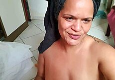 A super hot babe enjoys a nice pussy fuck video