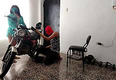 The guy did not expect that his beloved neighbor would act so boldly