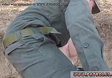 Dry humping, flashing, and border hopping in woodland