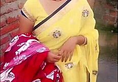 Devar fucked his hot sexy bhabhi on the terrace with passion