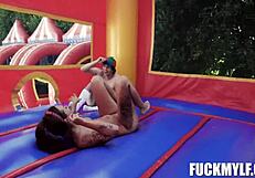 Ricky’s carnival visit turns into a wrestling match