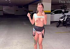 colombiana takes a hard rod in her tight ass at the mall parking lot, part 1. public pounding like never before in wild pov action!