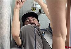 Casada deceives and provokes the careless plumber, a classic saferade story