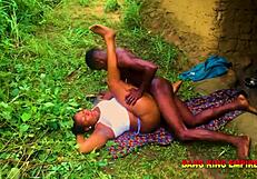 BBW Stepmother Gets Hardcore Facial in Missionary and Cowgirl at Local Mud House