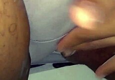 I rubbed my pussy using creamy substance to achieve orgasm