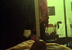 Why Does This Shemale Jerk Off Solo with Such a Big Black Cock in Wild Action?