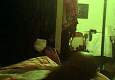 Why Does This Shemale Jerk Off Solo with Such a Big Black Cock in Wild Action?