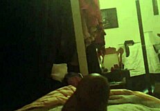 Why Does This Shemale Jerk Off Solo with Such a Big Black Cock in Wild Action?