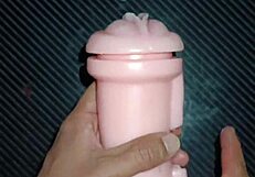 After the kiss, she received milk and had sex