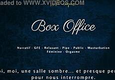 Box office - gentle blowjob public gfe french firty talk