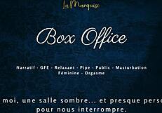 Box office - gentle blowjob public gfe french firty talk