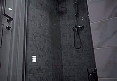 I could not resist and fucked my girlfriend right after the shower in 4K