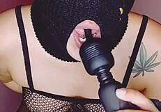 Beautiful woman BellaBluee has a jet pussy and knows how to use it