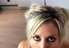 Hot Blonde Craves Deepthroating a Massive Cock in Compilation