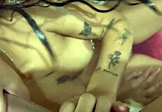 Two hot twins get intimate after dinner with their stepdads