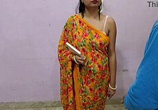 Saara, hot teacher, banged hard in tight ass on first college day